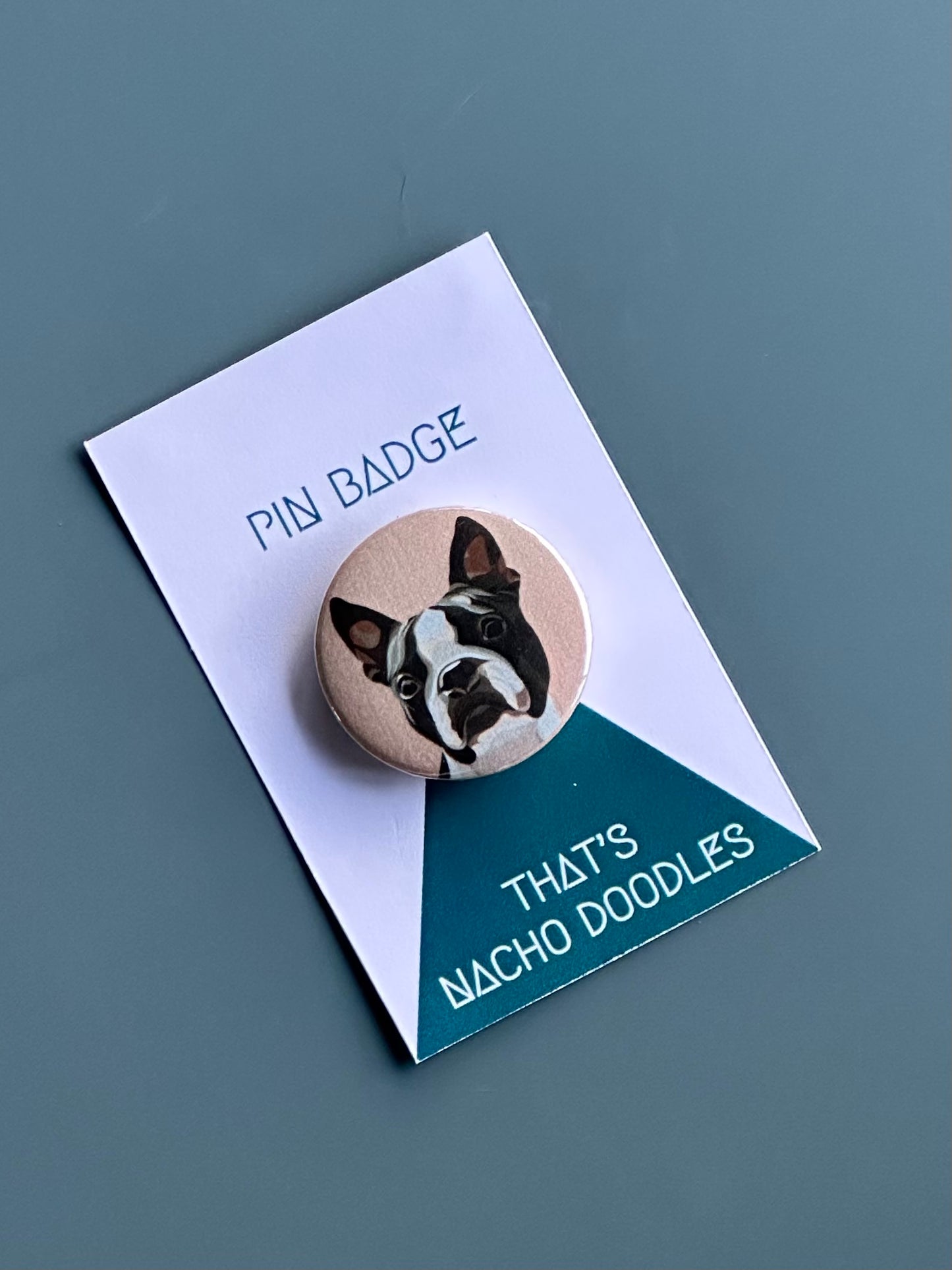 BOSTON TERRIER Badge