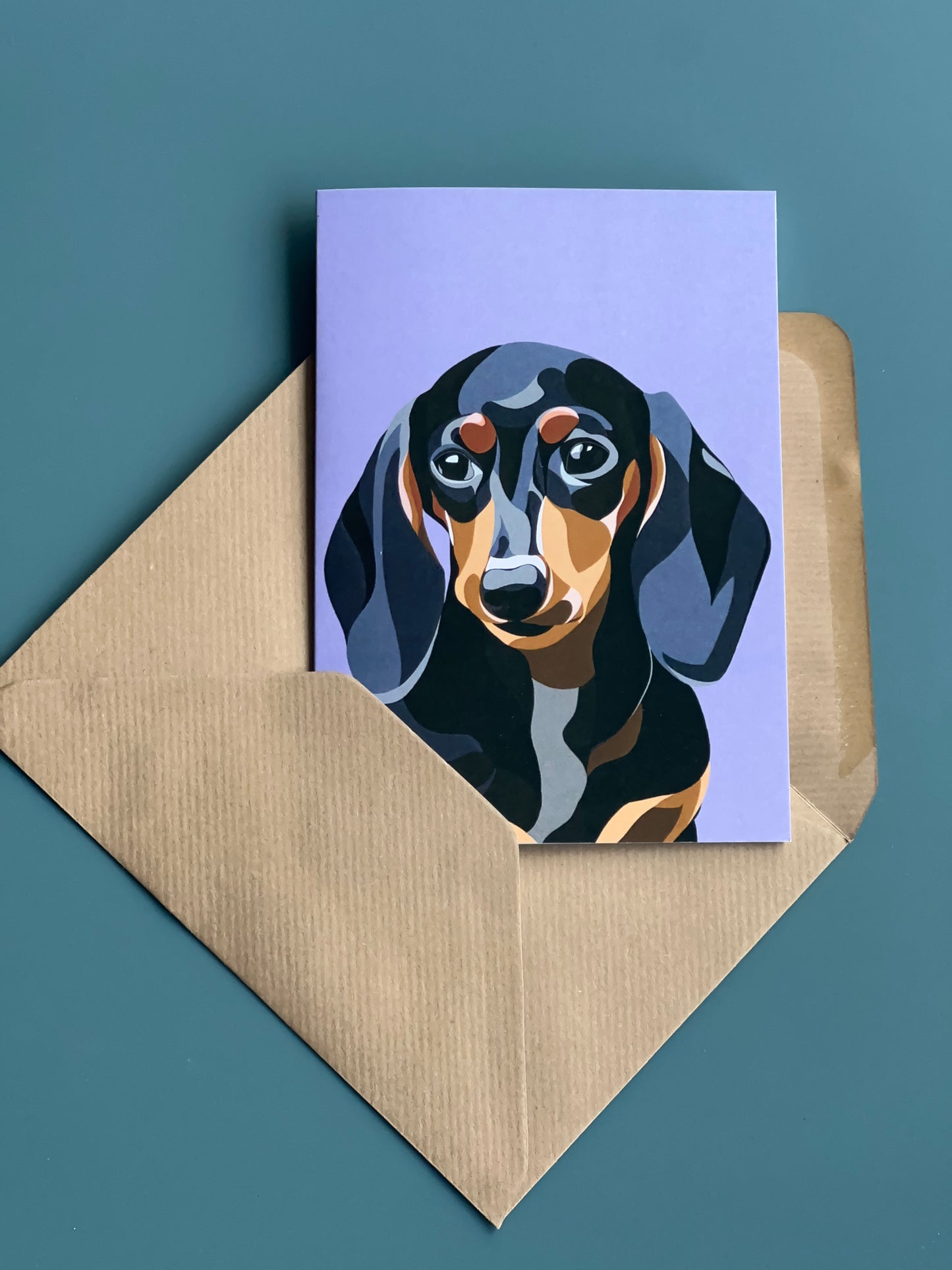 DACHSHUND Greeting Card