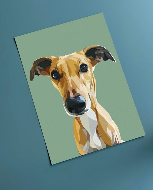 SIGHTHOUND Art Print