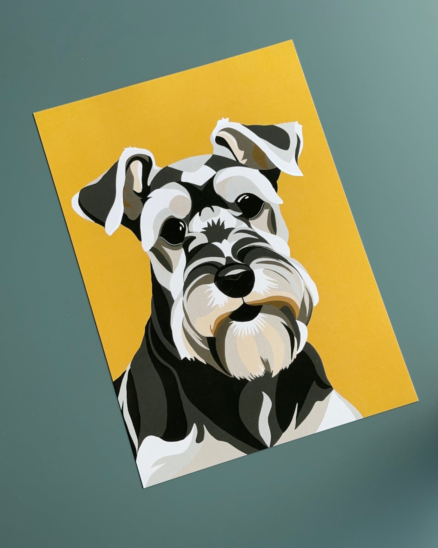 SCHNAUZER Art Print