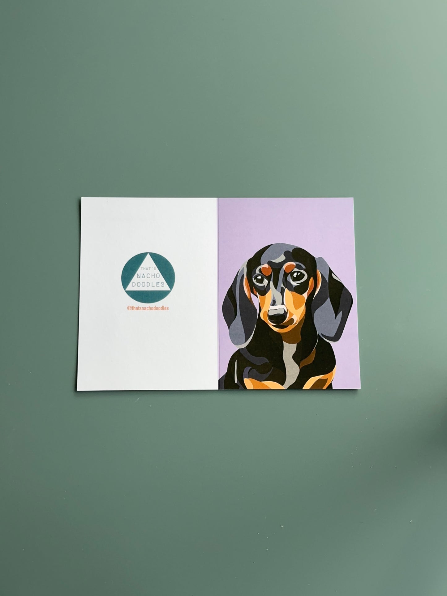 DACHSHUND Greeting Card