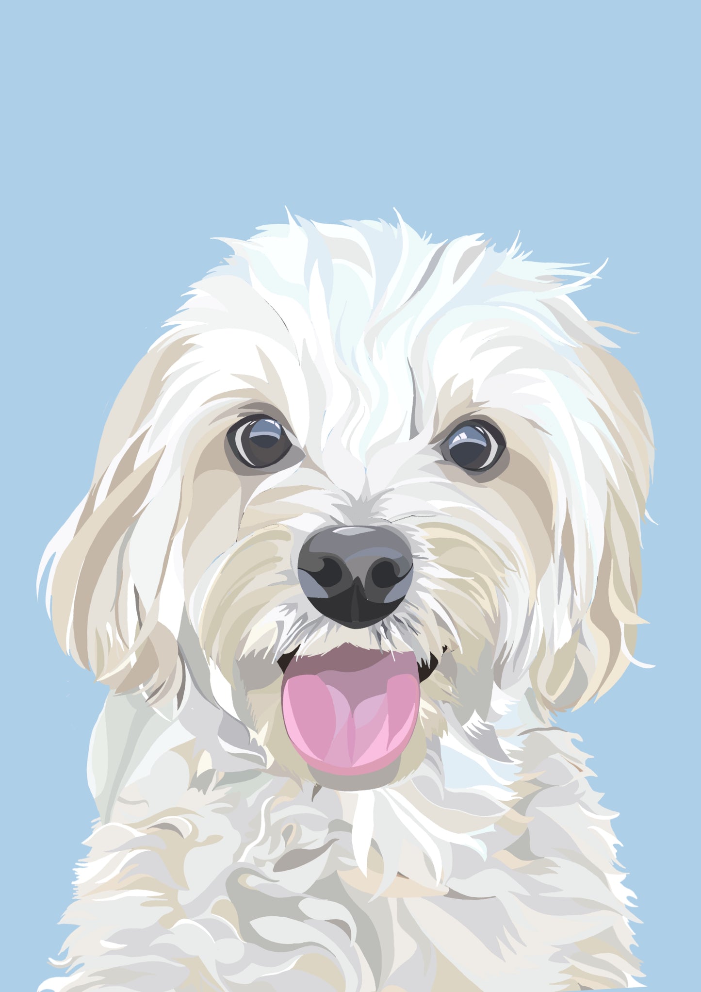 MALTIPOO Art Print