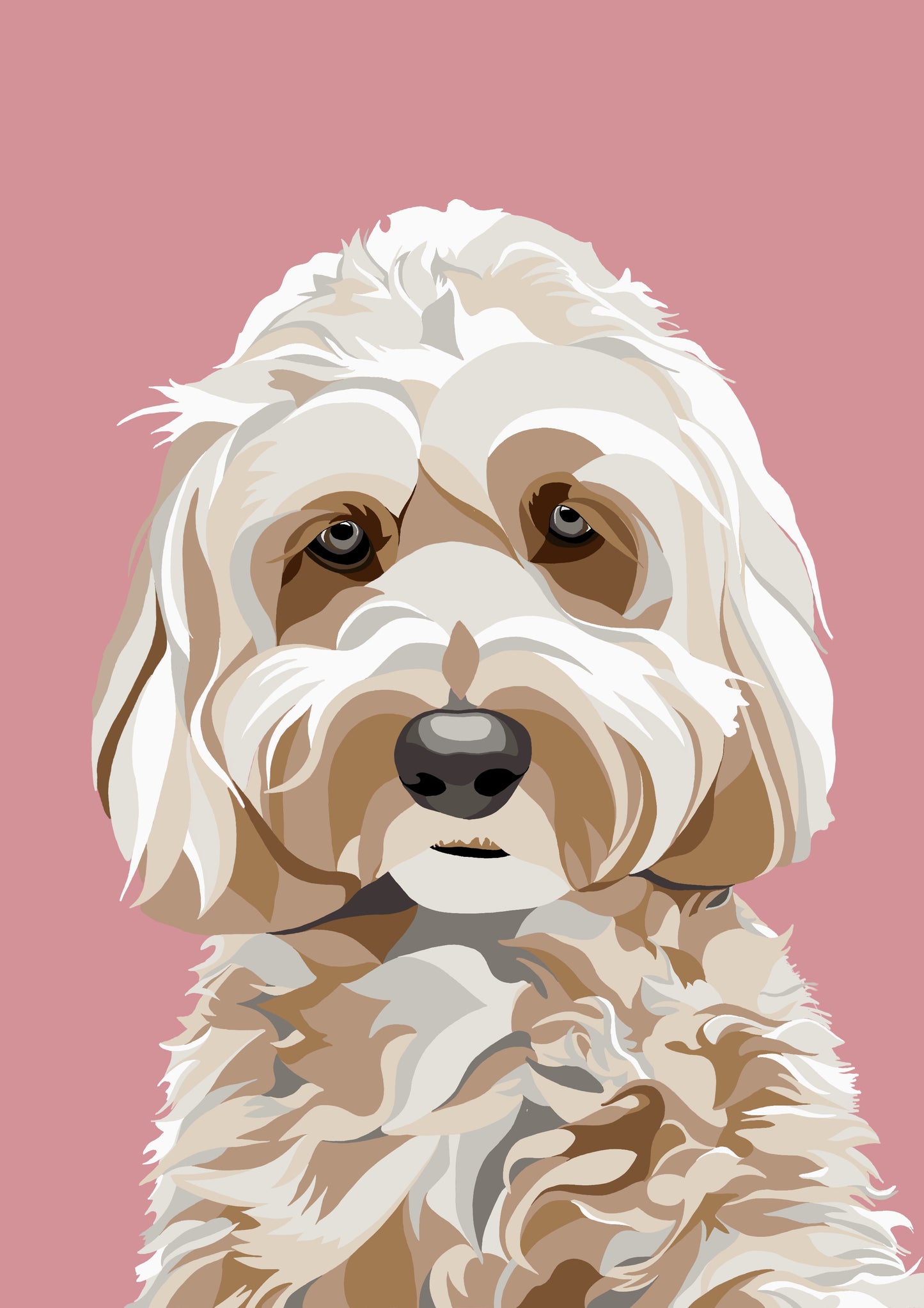 CAVAPOO Art Print