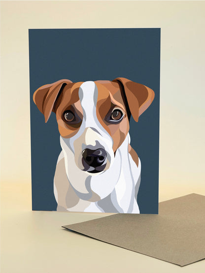 JACK RUSSEL Greeting Card