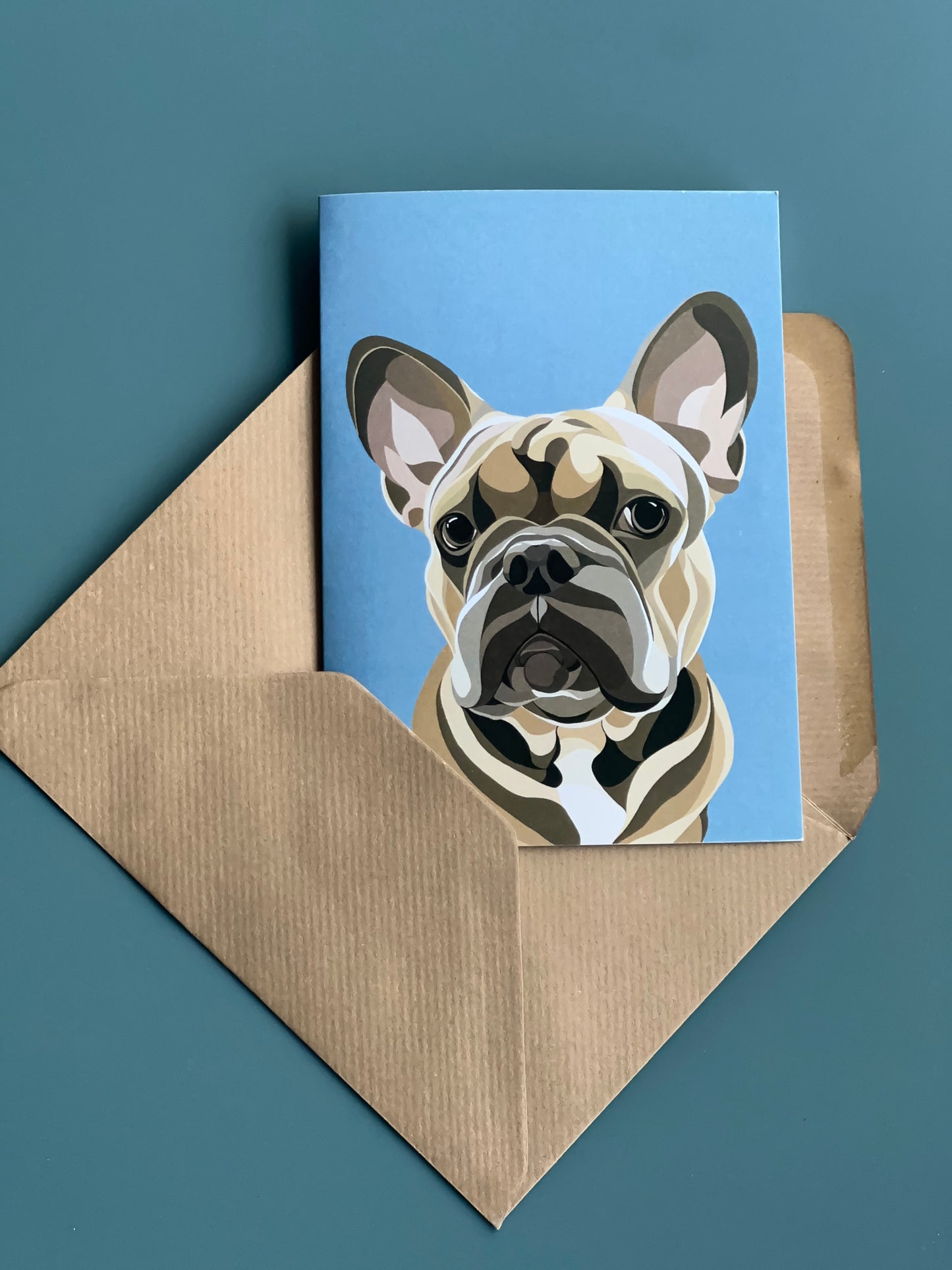 FRENCH BULLDOG Greeting Card