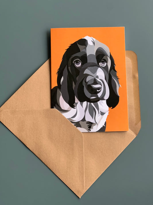 COCKER SPANIEL Greeting Card