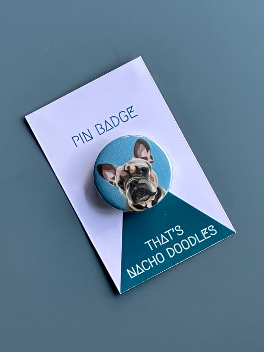 FRENCH BULLDOG Badge