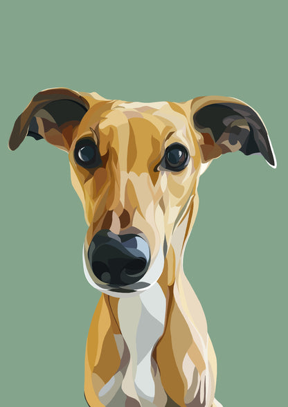 SIGHTHOUND Art Print