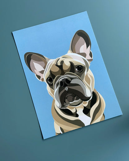 FRENCH BULLDOG Art Print