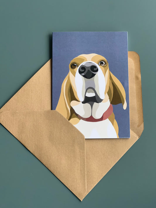 BEAGLE Greeting Card