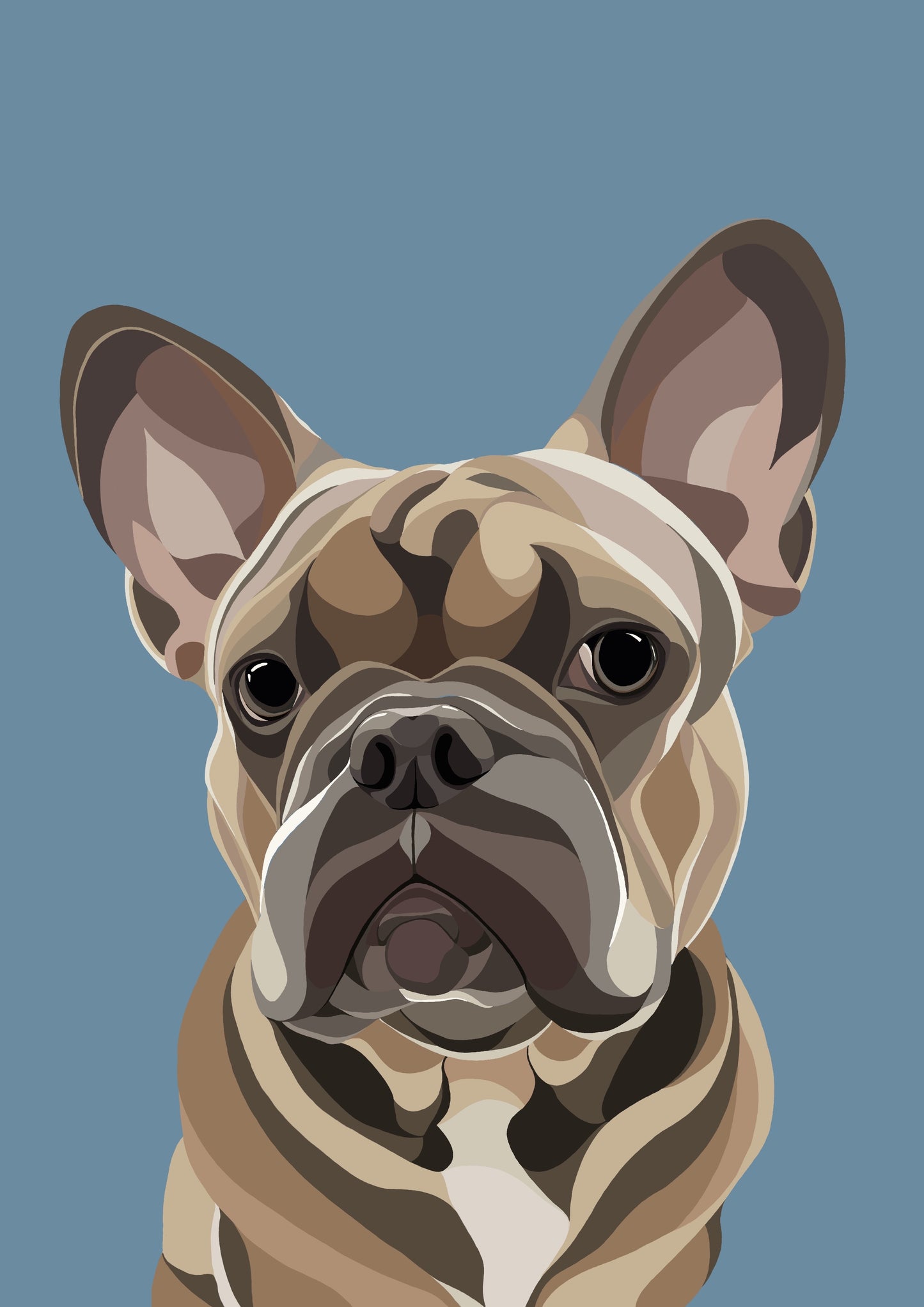 FRENCH BULLDOG Art Print