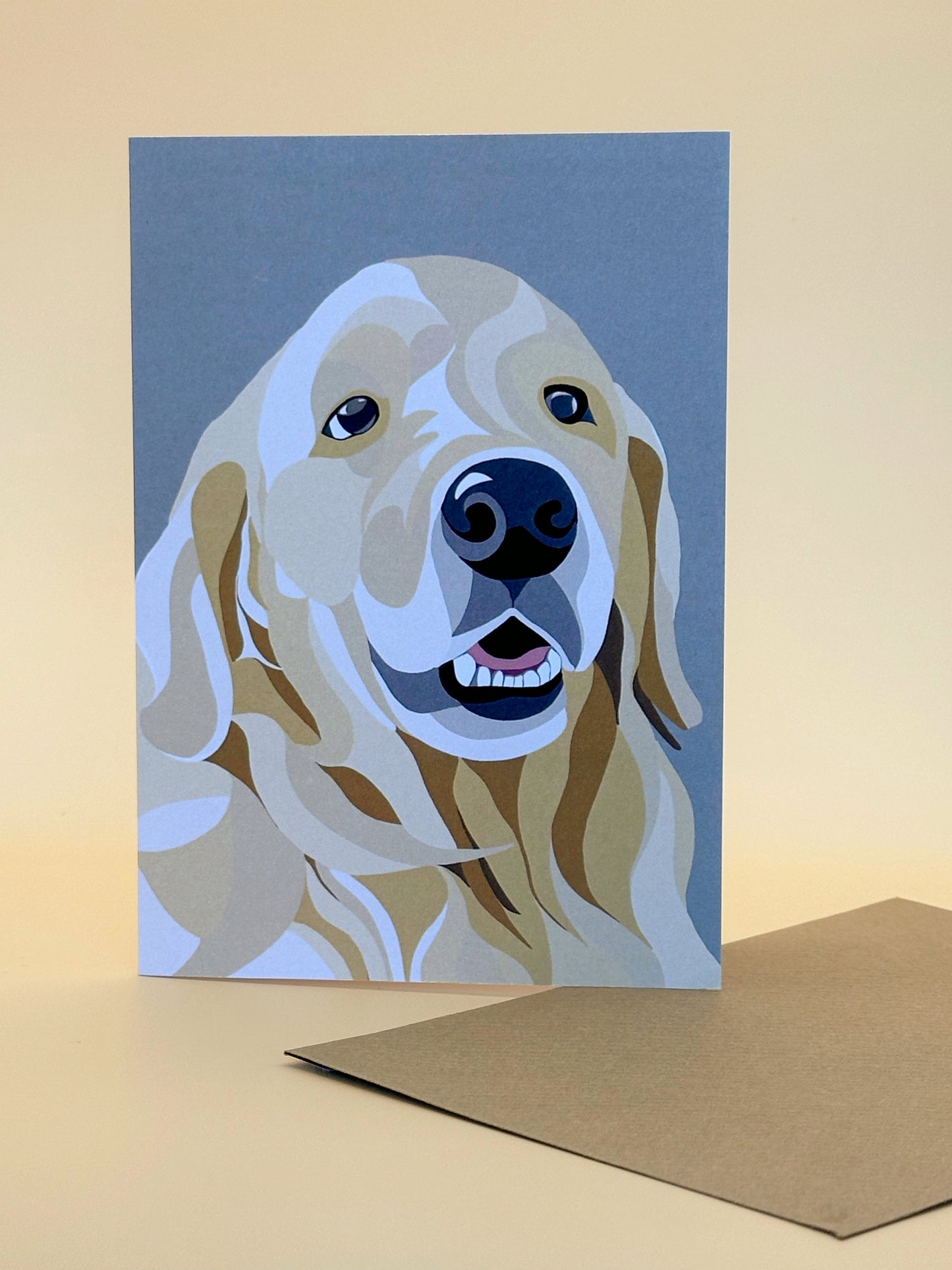 GOLDEN RETRIEVER Greeting Card