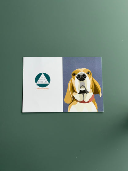 BEAGLE Greeting Card