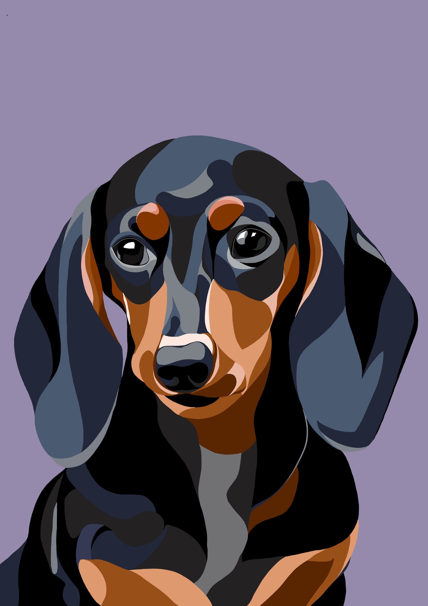 DACHSHUND Art Print