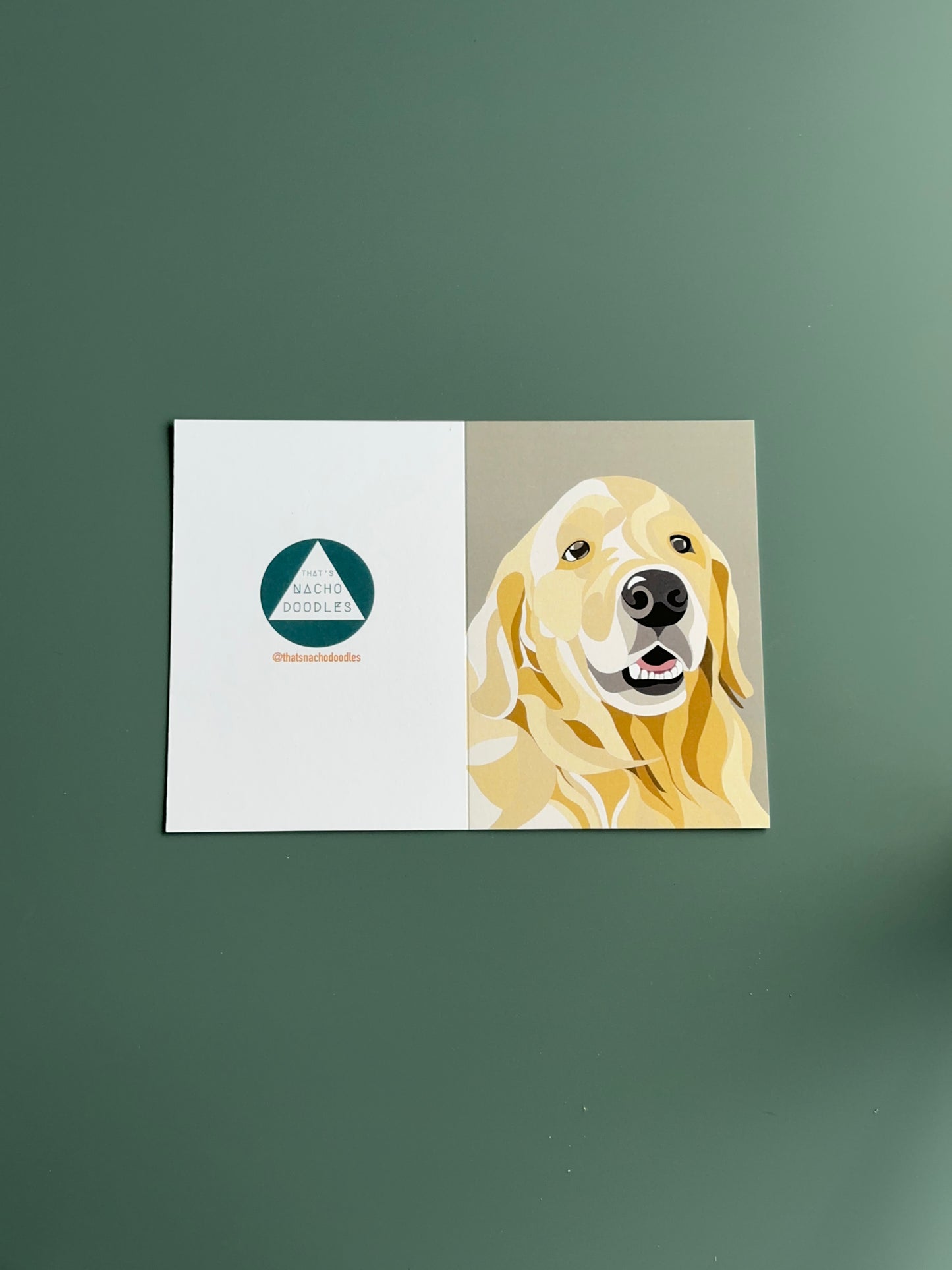 GOLDEN RETRIEVER Greeting Card