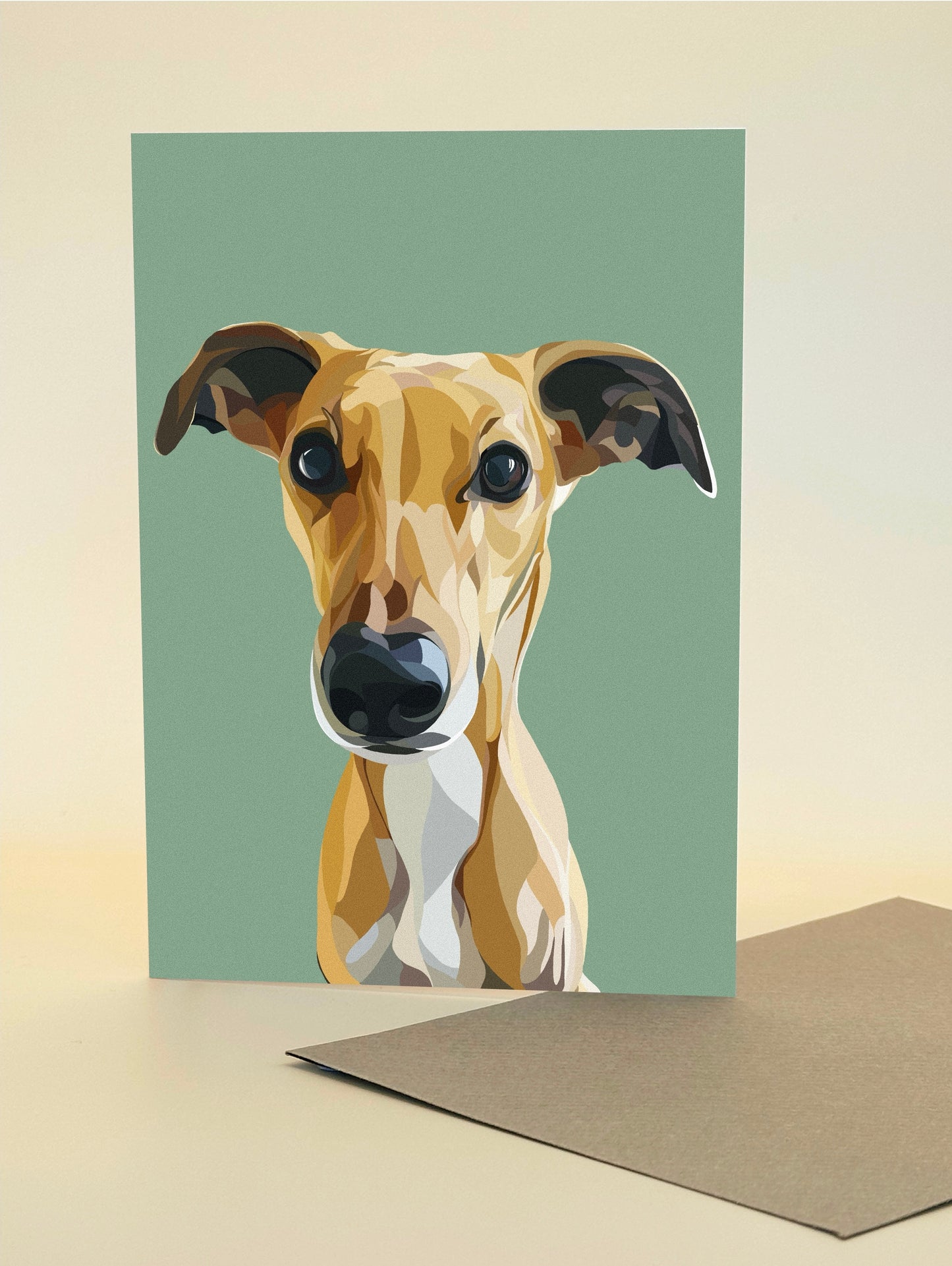 SIGHTHOUND Greeting Card