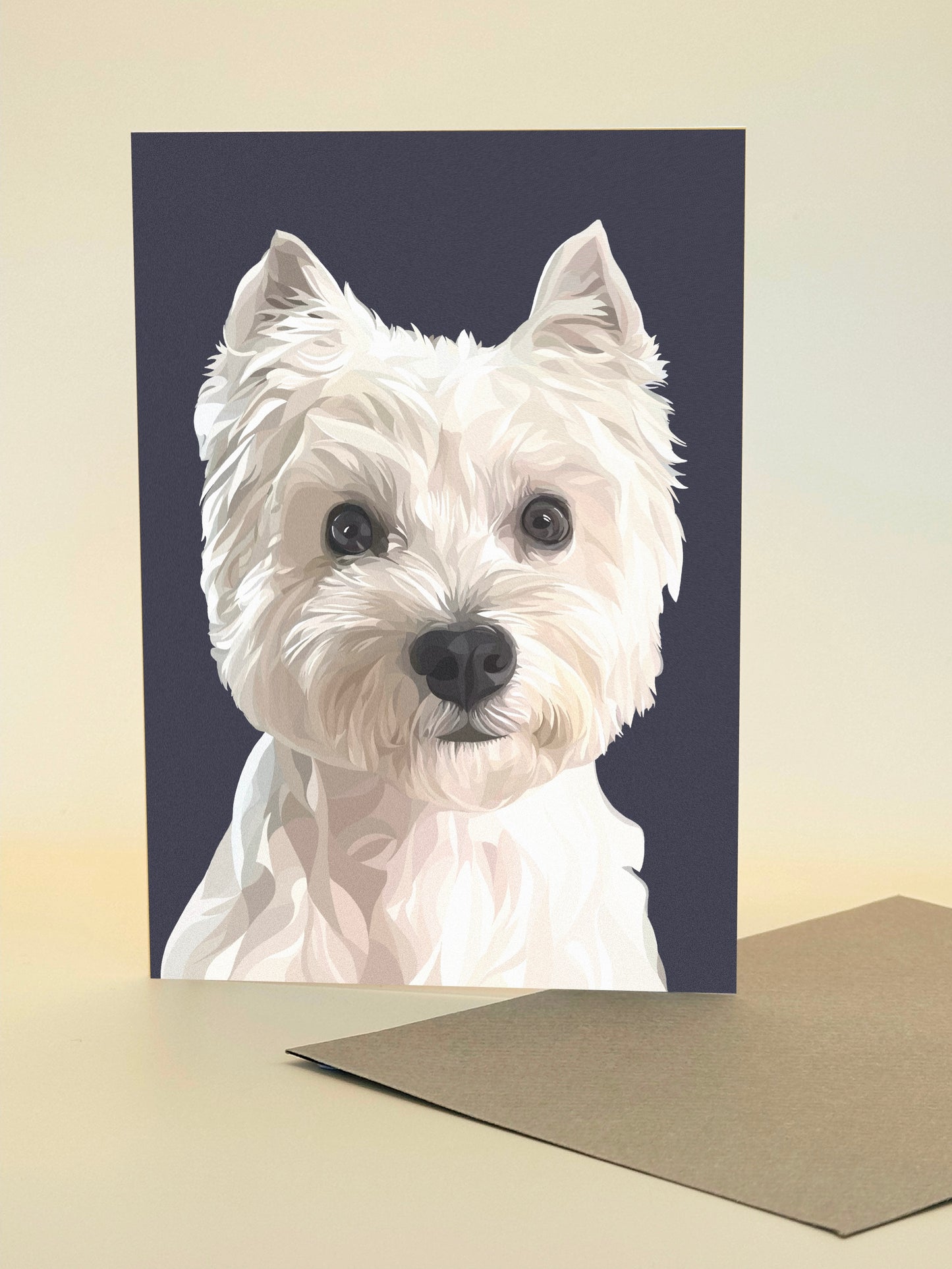WESTIE Greeting Card