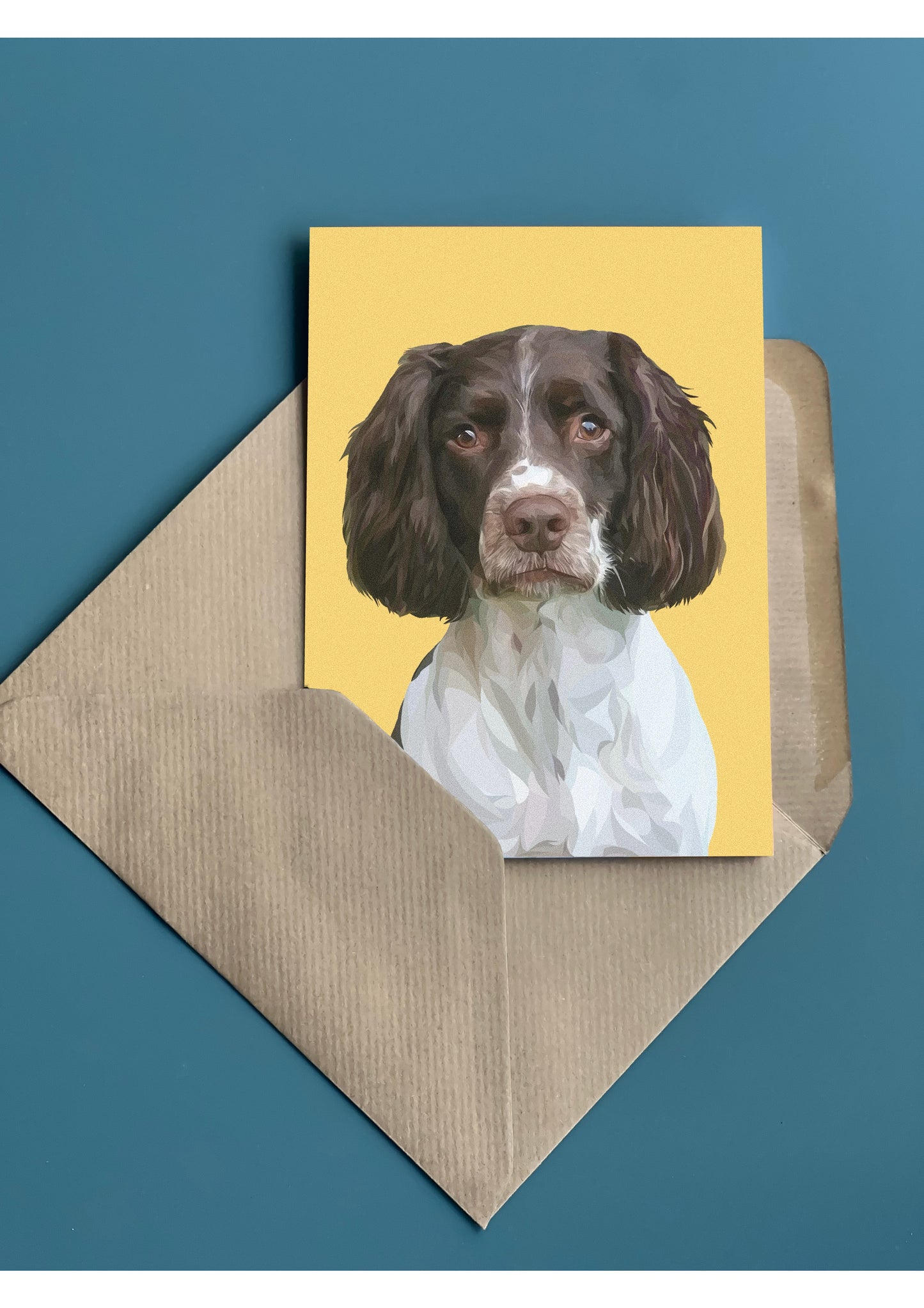 SPRINGER SPANIEL Greeting Card